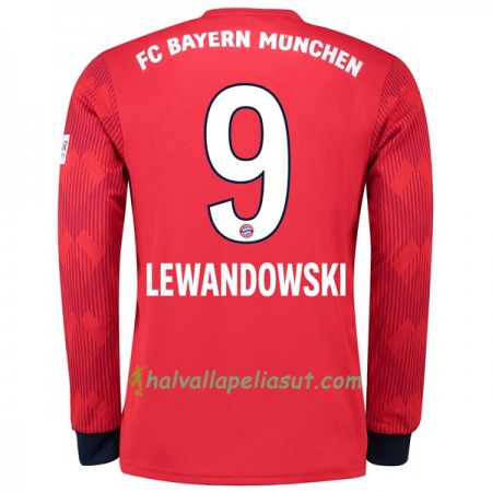 Jalkapallo Pelipaidat FC Bayern München Lewandowski 9 Kotipaita 2018-2019 Pitkähihainen